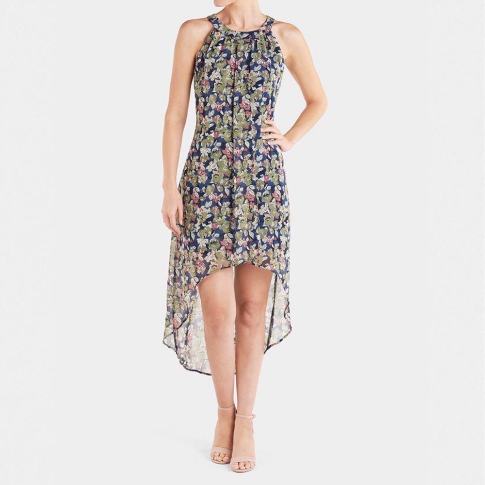 COCO + CARMEN Mayan Rose Halter Dress